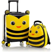 Heys Kids 4-Rollen Kofferset 2tlg. Keltainen