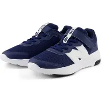 New Balance unisex for kids. PT578V1 Navy blue 578v1 Bungee Lace Sneakers (33), Flat, Velcro, Sport, Mesh, children's fashion