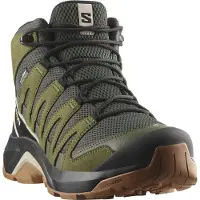 Salomon Men's X-Adventure Recon Mid GORE-TEX Peat/martini Olive/oxford Tan Retkeilykengät 42