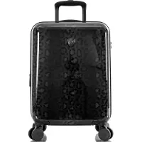 Heys Black Leopard Fashion Spinner 53 cm -matkalaukku
