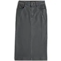 G-Star Washed Midi Sweater Skirt - Grey - Women