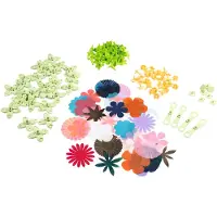 Smoby Askartelusetti - Kukkakoristeet Refill - 16 kpl. - - OneSize - Askartelusetit