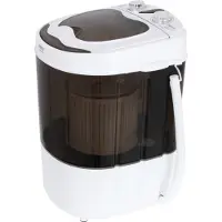Camry Premium CR 8054 pesukone Ylätäyttö 3 kg Ruskea, Valkoinen