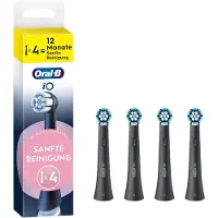 Braun iO Gentle Care 4 kpl musta