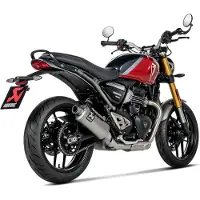 Akrapovic Triumph Scrambler 400 X 2024 S-t4so1-hdt Ei-homologoitu Slip-on äänenvaimennin