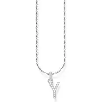 Thomas Sabo hopeakirjainkaulakoru Y KE2264-051-14