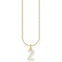 Thomas Sabo 18-karaatin kullattu kirjainkaulakoru Z KE2265-414-14