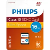 Philips 16GB SDHC muistikortti UHS-I U1