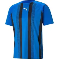 Puma Pelipaita Teamliga Striped - Sininen/musta Lapset, koko 152 cm