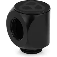 Thermal Grizzly DeltaMate Rotary FF90° G1/4 -vesijäähdytysliitin, mattamusta
