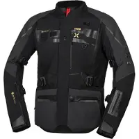 IXS Venture-GTX 1.0 Tekstiilitakki Musta/Harmaa Miehet, size 3XL