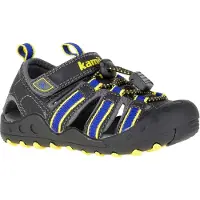 Kamik Kids' Crab Black Sandaalit 28