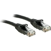 Lindy patch cable - 20 m - black - Musta - 20m
