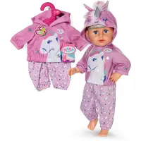 Baby Born Outfit Unicorn 43Cm - Pink - 43 CM