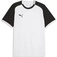 Puma Toiminnallinen paita 'TeamLIGA26 Matchday' musta / valkoinen