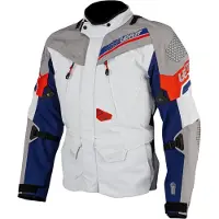 Leatt ADV Dritour 7.5 Tekstiilitakki Valkoinen/Harmaa/Punainen/Sininen Miehet, size 3XL