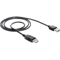 DeLOCK – Extension cable EASY-USB 2.0 Type-A male > USB 2.0 Type-A female black 2 m (83371)