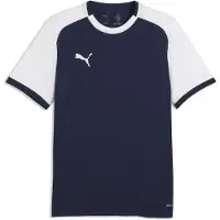 Puma Toiminnallinen paita 'TeamLIGA26 Matchday' laivastonsininen / valkoinen