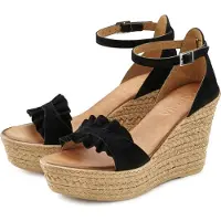 LASCANA Sandaalit beige / musta