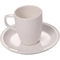 Villeroy & Boch Artesano Original Espressokuppi Pikkulautasella - Espressokupit Posliini Valkoinen - 111398-111401