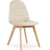 Leobert Ruokapöydän tuoli Bora, beige
