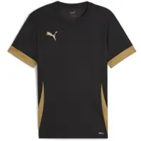 Puma Treenipaita Teamgoal - Musta/kulta Lapset, koko 164 cm