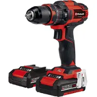 Einhell Pora/ruuvinväännin TE-CD 18/40 Li-I; 18 V; 2x2,0 Ah akku + tarviketta