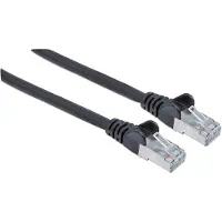 Intellinet Cat6 musta verkkokaapeli, 5m