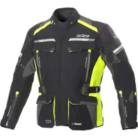 Büse Highland II Tekstiilitakki Musta/Neonkeltainen Miehet, size 31