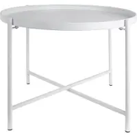 Leitmotiv Coffee Table Meseta - White - H38.5CM