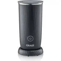 Graef MS402, Automaattinen maidonvaahdotin/-lämmitin, Musta, Ruostumaton teräs, 115 ml, 230 ml, 0,24 L