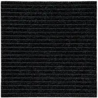Heymat Zen Ovimatto 45x45 Cm Straight Black - Kynnysmatot Pet Musta - 1302