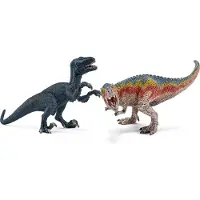 Schleich T-Rex ja Velociraptor