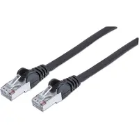 Intellinet Cat6a musta verkkokaapeli 3m