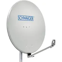 Schwaiger SPI910.0, 10,75 - 12,75 GHz, 39,5 dBi, Valkoinen, 88 cm