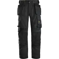 Snickers Workwear Snickers stretch buks, hylsterlommer, 6251 loose, sort, str. 46