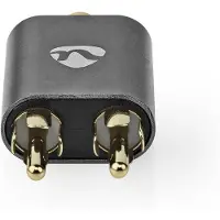 Nedis CATB22255AL 2x RCA uros-3.5 mm naaras Stereoäänisovitin