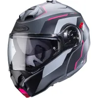 Caberg Duke Evo Move Flip-Up Kypärä Matta/Musta/Pinkki unisex, size XS