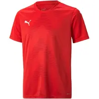 Puma Pelipaita Teamglory - Punainen/valkoinen Lapset, koko 140 cm