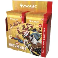 Wizards of the Coast Magic: The Gathering-marvel Super Heroes Collector 12 Boosters Box English Keräilykortit