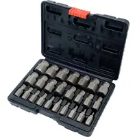 YATO Ruuvinulosvetimet YT-06034; 3-23 mm; 25 kpl.