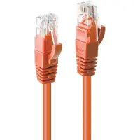 Lindy patch cable - 5 m - orange - Oranssi - 5m