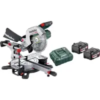 Metabo Akkukatkaisu- ja jiirisaha KGS 18 LTX BL 254; 18 V; 2x5,2 Ah akku