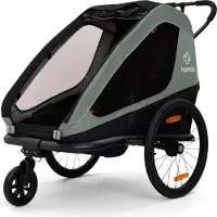Hamax Traveller Pyöräkärry, Khaki Green/Black