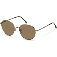 Rodenstock Aurinkolasit - - R1447 - Ruskea - Pyöreä - Metalli 56/19/145