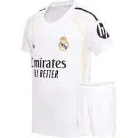 Real Madrid 25/26 Koti Lyhythihainen Junior-setti
