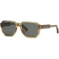 Philipp Plein Aurinkolasit SPP202M 57/19/150 Kirkas keltainen Injektoitu MIESTEN SPP202M