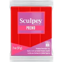 Eberhard Faber Sculpey Premo Punainen - Taipuva ja Kevyt - Koruihin, Figuroihin ja Dekoraatioon