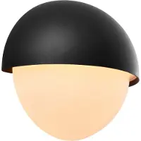 Nordlux Scorpius Round musta seinävalaisin