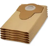 Grizzly PARKSIDE Korkea suodatus paperinen jätesäkki, 5 kpl 20 Ltr / Parkside / Caramba